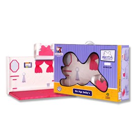 Kit Pipi Dolly's Fêmea Rosa